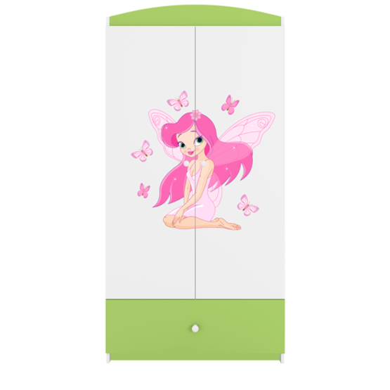 Kocot Kids Garderob Babydreams Grön - Fairy With Butterflies