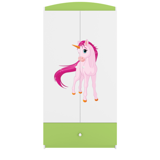 Kocot Kids Garderob Babydreams Grön - Unicorn