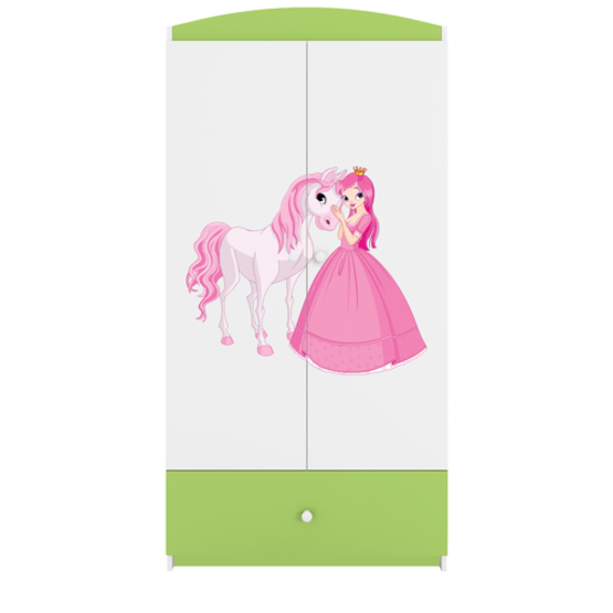 Garderob Babydreams Grön - Princess And Horse
