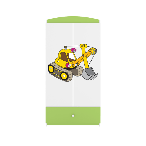 Kocot Kids Garderob Babydreams Grön - Digger