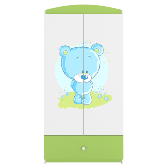 Kocot Kids Garderob Babydreams Grön – Blå – Bear