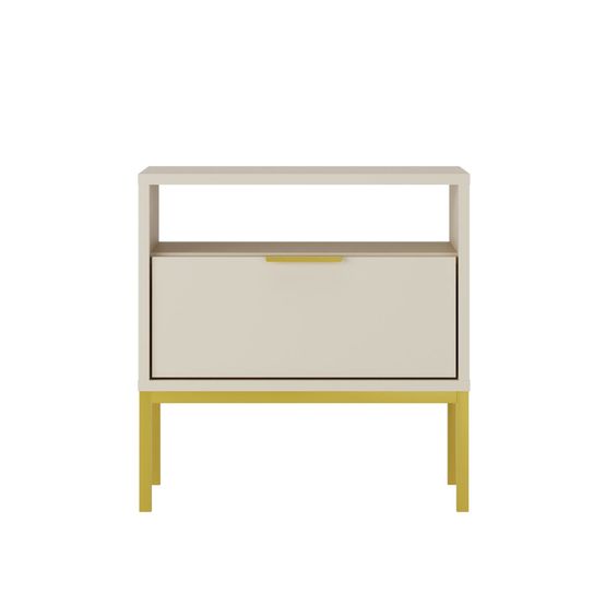 Austin - Sängbord - Cashmere Och Guld