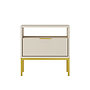 Austin - Sängbord - Cashmere Och Guld
