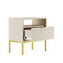 Austin - Sängbord - Cashmere Och Guld
