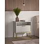 Austin - Sängbord - Cashmere Och Guld