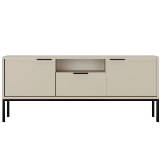 Austin - Tv Bänk 135 cm - Cashmere Och Svart