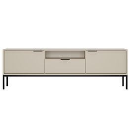 Austin - Tv Bänk 175 cm - Cashmere Och Svart