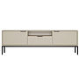 Austin - Tv Bänk 175 cm - Cashmere Och Svart