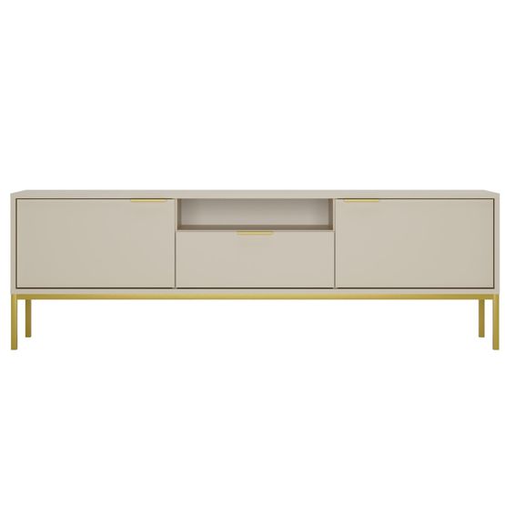 Austin - Tv Bänk 175 cm - Cashmere Och Guld
