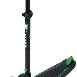 QPlay - Scooter/kickbike 3 Hjul - Grön