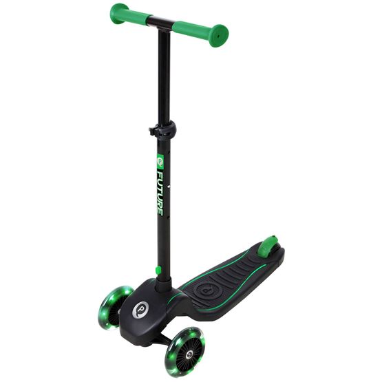 QPlay - Scooter 3 Hjul - Grön