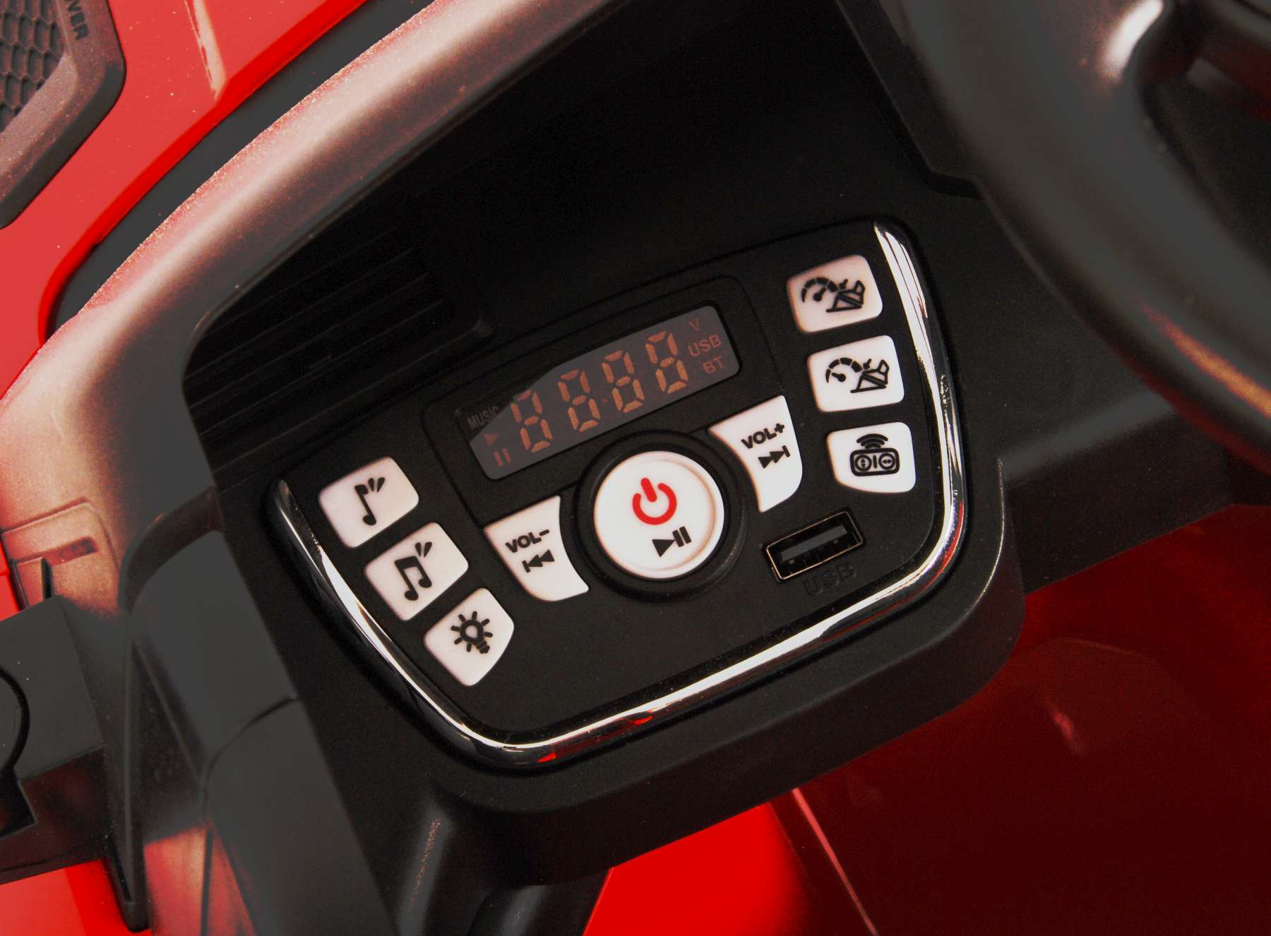 Elbil - Range Rover Sport SVR Red Battery Operated 6732R