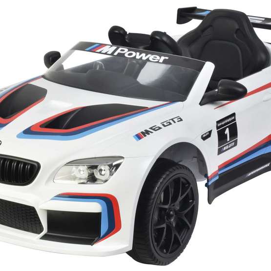 Volare Elbil BMW M6 GT3 White Battery Operated 6666R