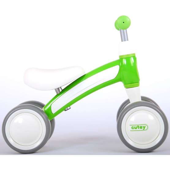 Gåcykel -Qplay - 4 Hjul - Grön