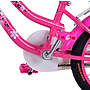 Barncykel Volare - Lovely 16 Tum Pink White Fotbroms