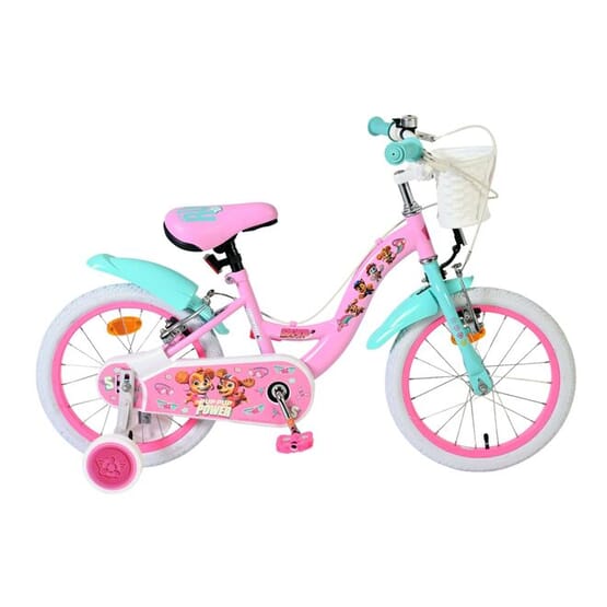 Volare - Barncykel - Paw Patrol Core 12 Tum Dubbla Handbromsar