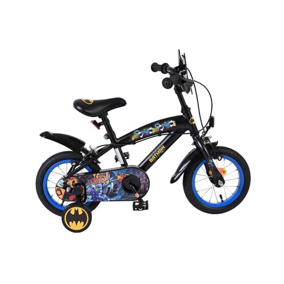Volare - Barncykel - Batman 12 Tum Dubbla Handbromsar