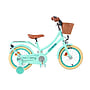 Volare - Barncykel - Excellent 14 Tum Grön - Fotbroms Med Cykelkorg