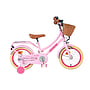 Volare - Barncykel - Excellent 14 Tum Rosa - Fotbroms Med Cykelkorg
