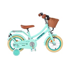 Volare - Barncykel - Excellent 12 Tum Grön - Fotbroms Med Cykelkorg
