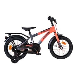 Volare - Barncykel - Thombike 14 Tum Orange/Grå - Fotbroms