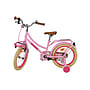 Volare - Barncykel - Excellent 16 Tum Rosa - Fotbroms Med Pakethållare Fram