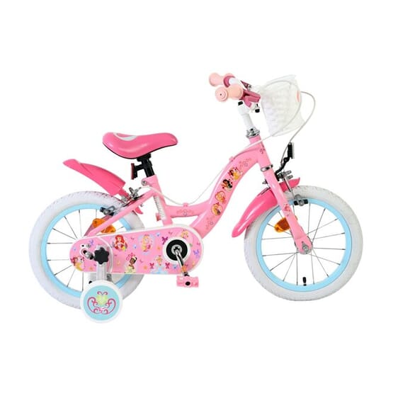 Volare - Barncykel - Princess 14 Tum Dubbla Handbromsar