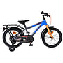 Volare - Barncykel - Thombike 16 Tum Blå/Orange - Fotbroms