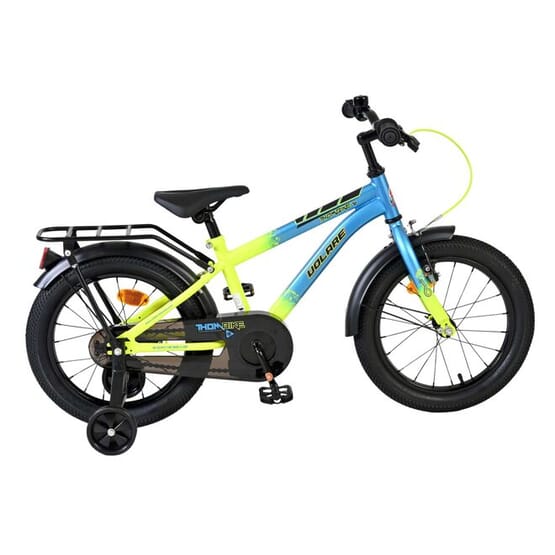 Volare - Barncykel - Thombike 16 Tum Gul - Fotbroms