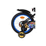 Volare - Barncykel - Batman 16 Tum Fotbroms