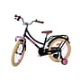 Volare - Barncykel - Excellent 18 Tum Svart - Fotbroms Med Pakethållare Fram