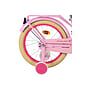 Volare - Barncykel - Excellent 18 Tum Rosa - Fotbroms Med Pakethållare Fram