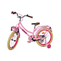 Volare - Barncykel - Excellent 18 Tum Rosa - Fotbroms Med Pakethållare Fram