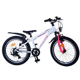 Barncykel Volare - Xc Race 20 Tum White Pink 7 Växlar