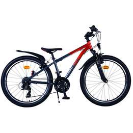 Barncykel Volare - Xc Race 24 Tum Red Gray 21 Växlar