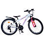 Barncykel Volare - Xc Race 24 Tum White Pink 21 Växlar