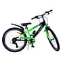 Barncykel - Volare - Sportivo Kids Bike - 24 Tum - 7 Växlar - Svart Grön