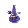 Barncykel - Volare - Lovely - 26 Tum - Lila - Fotbroms