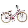 Volare - Barncykel - Excellent 26 Tum Rosa - Dubbla Handbromsar Med Pakethållare Fram