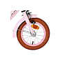 Volare - Barncykel - Ashley 12 Tum Vit - Dubbla Handbromsar