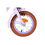 Volare - Barncykel - Ashley 12 Tum Mörk Rosa - Fotbroms