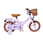 Volare - Barncykel - Ashley 12 Tum Mörk Rosa - Dubbla Handbromsar