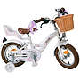 Barncykel Volare - Blossom 12 Tum White - Handbroms