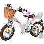 Barncykel Volare - Blossom 12 Tum White - Handbroms
