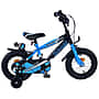 Barncykel - Volare - Sportivo Kinderfiets - 12 Tum - Blå Svart - Två Handbromsar