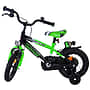 Barncykel - Volare - Sportivo Kids Bike - 12 Tum - Grön Svart