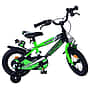 Barncykel - Volare - Sportivo Kinderfiets - 12 Tum - Grön Svart - Två Handbromsar