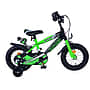 Barncykel - Volare - Sportivo Kinderfiets - 12 Tum - Grön Svart - Två Handbromsar