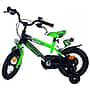 Barncykel - Volare - Sportivo Kinderfiets - 12 Tum - Grön Svart - Två Handbromsar