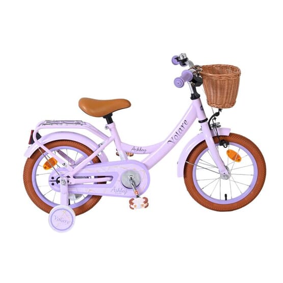 Volare - Barncykel - Ashley 14 Tum Rosa - Dubbla Handbromsar